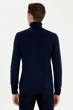 Мужской темно-синий свитер - U.s. polo assn фото 5