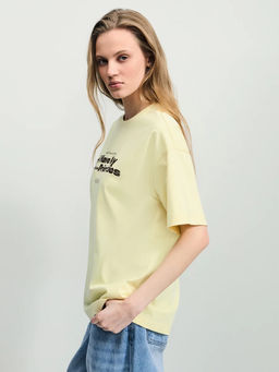 Оверсайз футболка с принтом / Zarina  фото 4