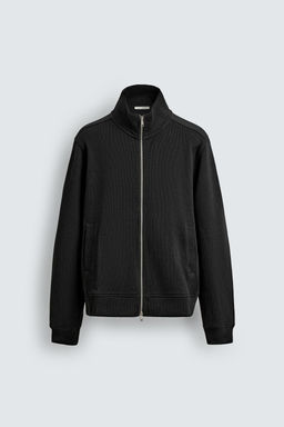 INTERLOCK RIBBED JACKET - Zara фото 15
