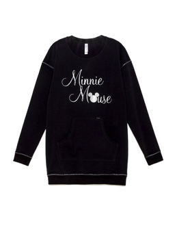 CONTE Хлопковая туника с мерцающей надписью Disney LTH 954 royal black royal black