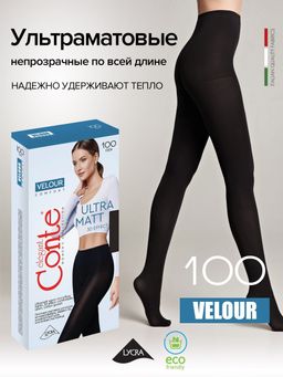 Колготки Conte VELOUR 100 (42/6) - nero