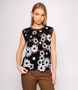 Топ #КТ709 (2), чёрный