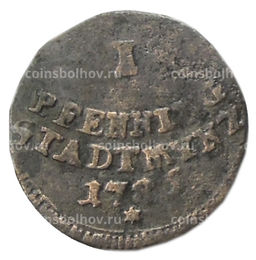 1 пфенниг 1786 года Германские государства  Аусбург