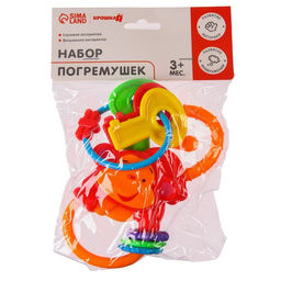 Набор погремушек Африка, 2 шт, Крошка Я  фото 4