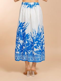 Костюм юбка и блузка (вискоза,лен) №25-209-2 (Лето-2025) - Ганг фото 7