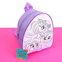 Рюкзак раскраска Единороги