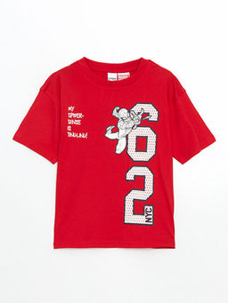 Spider-Man Bask?l? Erkek ?ocuk Ti??rt ve ?ort 2li