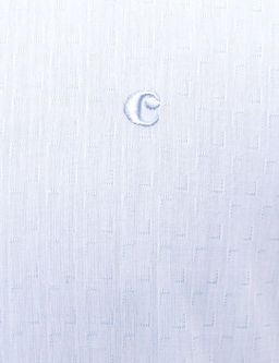 Голубая зауженная рубашка с длинным рукавом - Cacharel фото 8