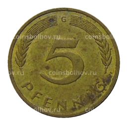 5 пфеннигов 1995 года G Германия