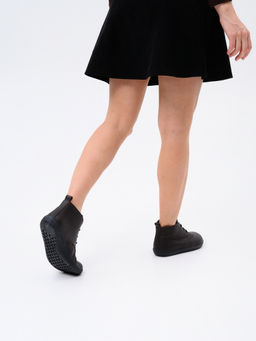 Ботинки женские демисезонные 208.NATAbl.Темно-коричневая оттима/Шерсть