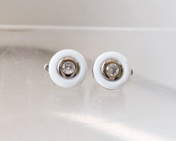 Серьги с керамикой