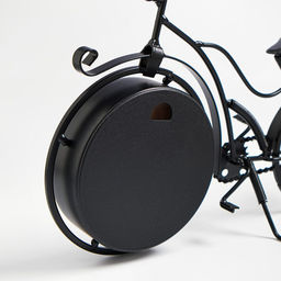 Часы настольные фигурные «Велосипед ретро», плавный ход, циферблат d=11 см, 23×33 см, от батарейки 1×АА