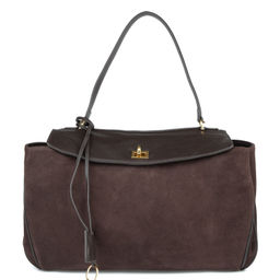 Женская замшевая сумка