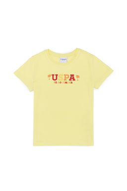 U. S. Polo Assn Детская светло-желтая футболка с круглым вырезом - U.s. polo assn фото 4