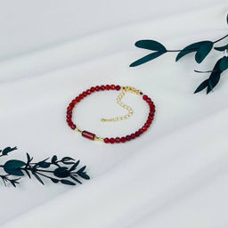 Браслет из Сердолика 17,5 см + - Радуга самоцветов фото 2