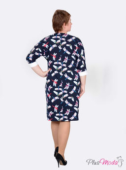 Платье Модель №24 размеры 52-70 - Plusmoda фото 3