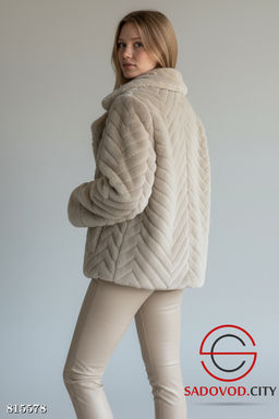 Эко шуба из искусственного меха - Bruno фото 4