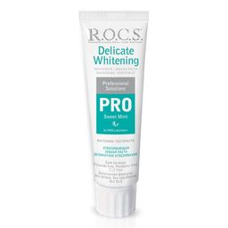 Зубная паста R.O.C.S. PRO. Деликатное Отбеливание, Sweet Mint, 135 гр РОКС  фото 3