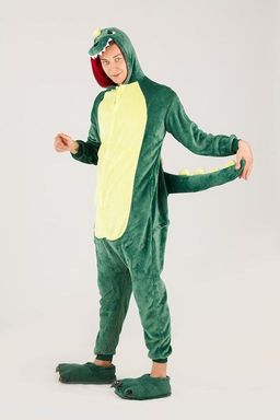 Пижама кигуруми Зеленый Динозавр