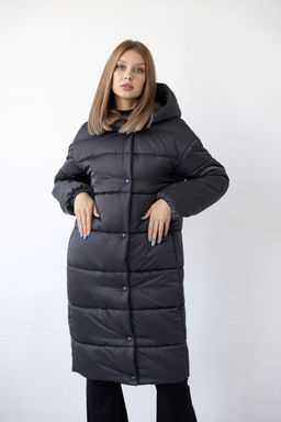 Куртка женская зимняя 25610 (графит)