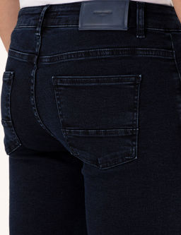 Lacivert Slim Fit Jean Pantolon