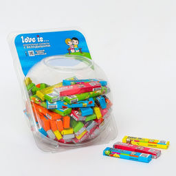 Цена за 60 шт. Жевательные конфеты Love is, ассорти, 20 г