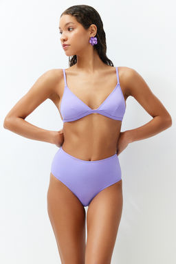 Lila Hipster Yuksek Bel Bikini Alt? TBESS21BA0057