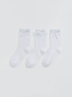 K?z ?ocuk Soket ?orap 3l?