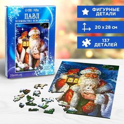 Пазл фигурный Волшебство Нового года