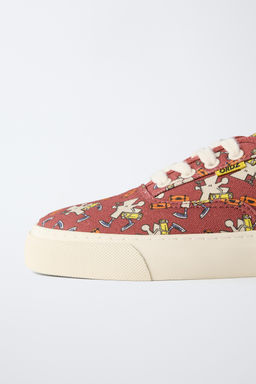 BAMBA CORDONES / Rojo - Zara фото 4