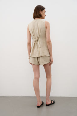 Жилет J25_2V_Sulphur/Бежевый - YPSILON фото 4