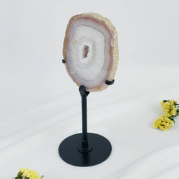 Срез Агата на подставке - Радуга самоцветов фото 3