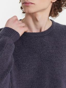 Джемпер мужской синий деним 121922