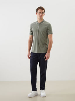 Polo Yaka Erkek Dokulu Ti??rt