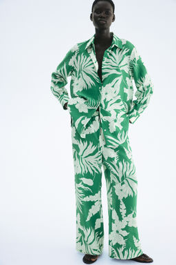 Camisa oversize estampada - H&m фото 5