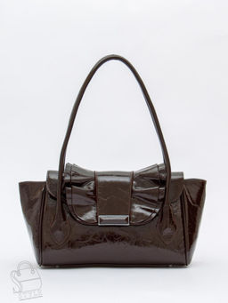 Сумка женская кожаная 2430-2Y coffee  Polina&Eiterou