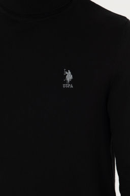 Мужской черный базовый свитер - U.s. polo assn фото 19