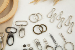 Фурнитура металл Gamma GH 108/20 Кольцо для ключей d внутр. 20 мм 20 шт в пакете №04 под никель