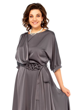 Платье Olga Style С959 серый
