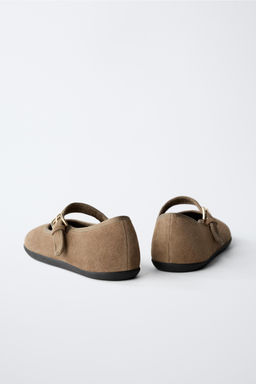 LEATHER BAREFOOT BALLERINAS - Zara фото 5