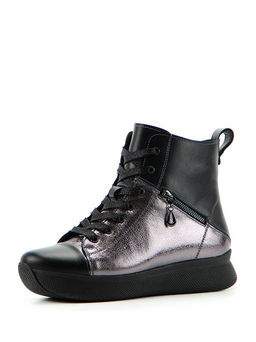 Ботинки EDART 312.omega.black.nikel./байка