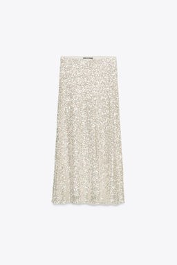 SEQUIN MIDI SKIRT - Zara фото 4