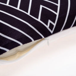 Наволочка декоративная Этель Геометрия Треугольники 40 х 40 см, велюр  фото 4