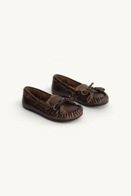 LIMITED EDITION LEATHER LOAFERS - Zara фото 3