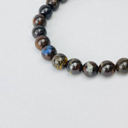 Браслет из древесного Опала 18 см