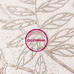 Набор салфеток сервировочных Доляна Ботаника, 2 шт, d=38 см, цвет бежевый  фото 8