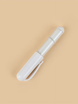 Мел карандаш для ткани TEIRA, с пудрой, 10.5×2 см, белый