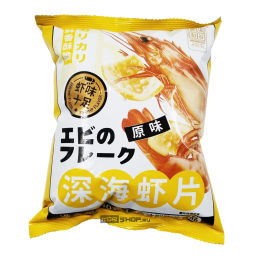 Чипсы со вкусом креветок оригинальные Нонбаньчжигу / Nongbanzhigu, Китай, 40 г