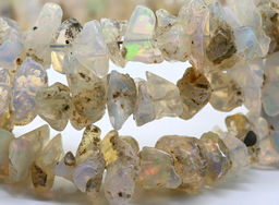 Бусы из Опала крошка 44см, 13,3г