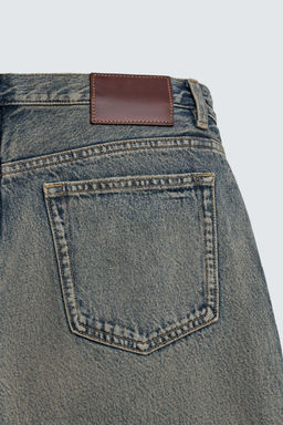 STRAIGHT FIT JEANS WITH SEAMS - Zara фото 8